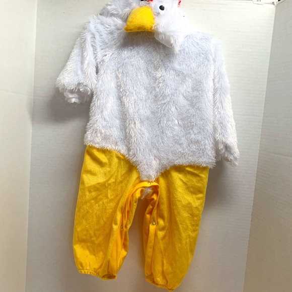 Infant Toddler Sz 12 18 Months Costume Lil Chick Chicken Dress Up Halloween - Picture 2 of 6